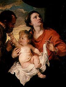 The sacred family de Sir Anthonis van Dyck