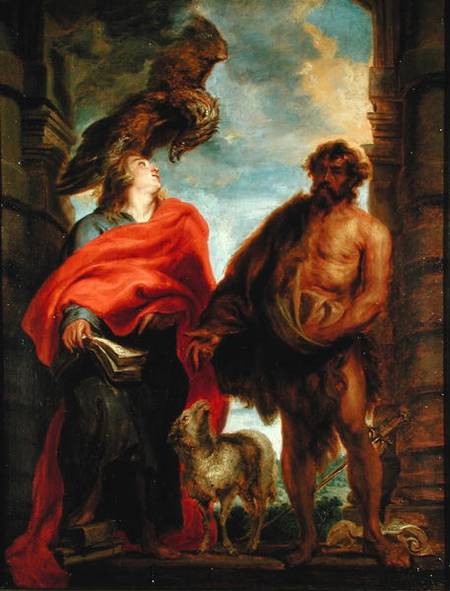 St. John the Baptist and St. John the Evangelist de Sir Anthonis van Dyck