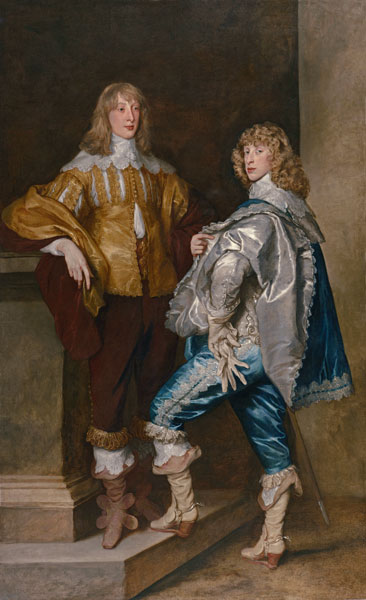 Lord John Stuart and his Brother, Lord Bernard Stuart de Sir Anthonis van Dyck