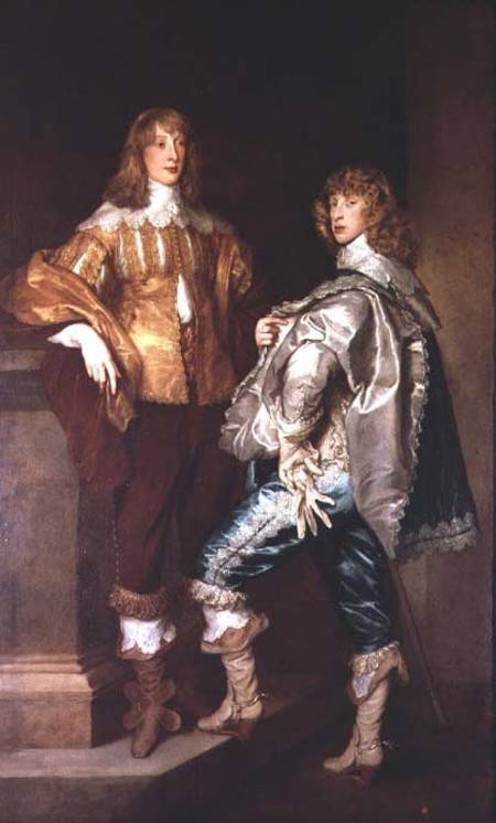 Lord John Stuart and his brother de Sir Anthonis van Dyck