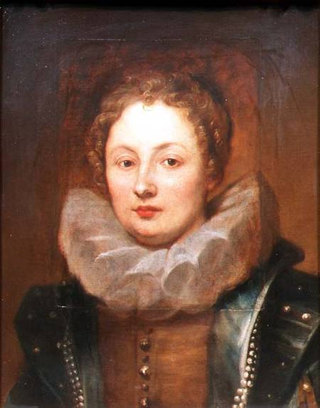 Portrait of a noblewoman de Sir Anthonis van Dyck