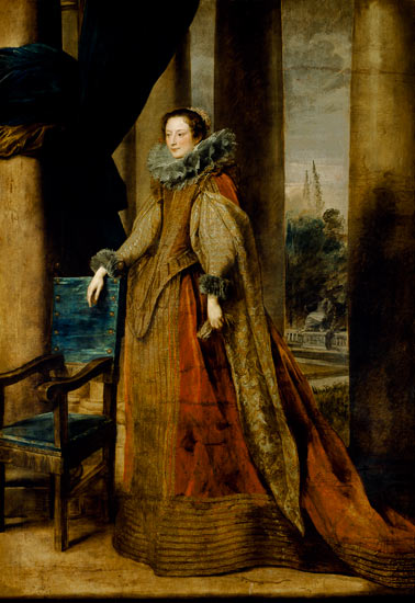 Portrait of a Lady, presumed to be the Marquise Geromina Spinola-Doria de Genes de Sir Anthonis van Dyck
