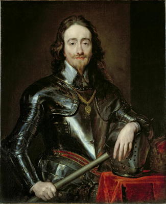 King Charles I (oil on canvas) de Sir Anthony van Dyck