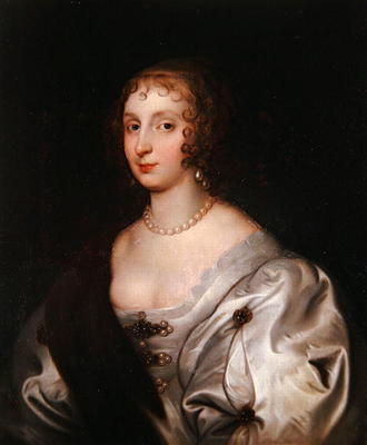 Lady Elizabeth Stuart (oil on canvas) de Sir Anthony van Dyck