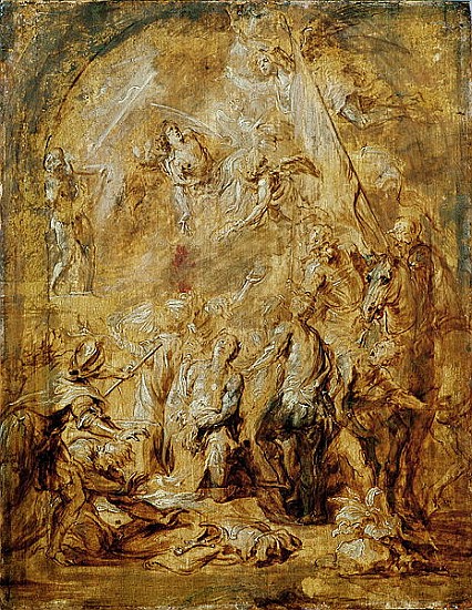 Martyrdom of St. George de Sir Anthony van Dyck