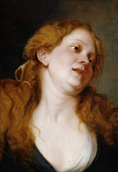 The Penitent Magdalen (oil on canvas) de Sir Anthony van Dyck