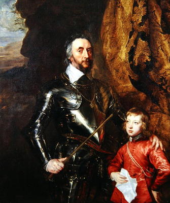 Thomas Howard, 2nd Earl of Arundel, with his Grandson Thomas, later 5th Duke of Norfolk, 1635-36 (oi de Sir Anthony van Dyck