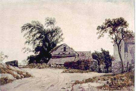 Roadside Cottages de Sir Augustus Wall Callcott