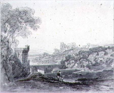 View in Italy de Sir Augustus Wall Callcott