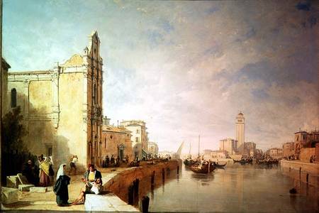 A View of Murano de Sir Augustus Wall Callcott