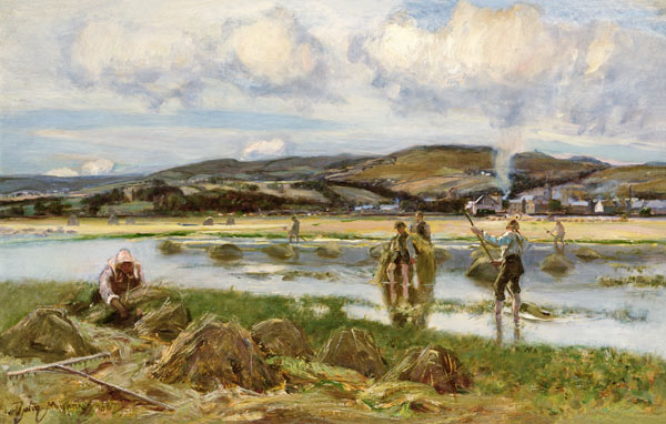 The Reed Gatherers de Sir David Murray