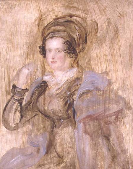 Portrait of Maria, Lady Chalcott de Sir David Wilkie