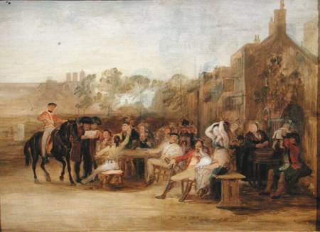 Study for 'Chelsea Pensioners Reading the Waterloo Dispatch' de Sir David Wilkie