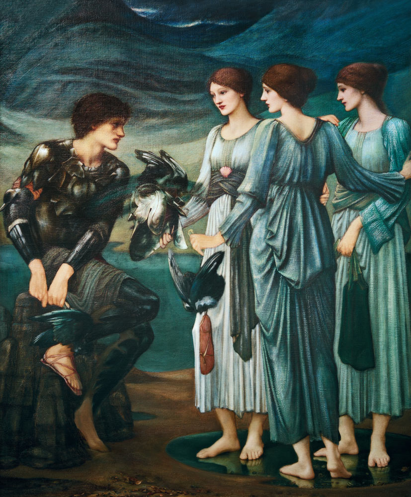 Perseus und die Meernymphen de Sir Edward Burne-Jones