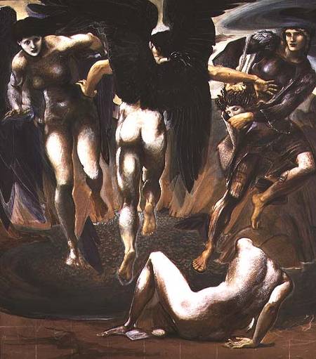 The Death of Medusa II de Sir Edward Burne-Jones