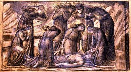 The Death of Orpheus de Sir Edward Burne-Jones