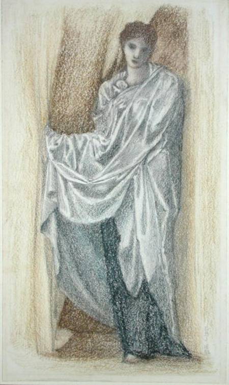 Figure Study de Sir Edward Burne-Jones