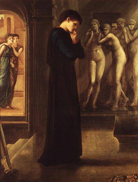 The Heart Desires, from the 'Pygmalion and the Image' series de Sir Edward Burne-Jones