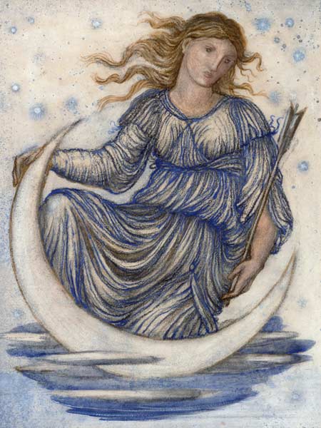 Luna. de Sir Edward Burne-Jones