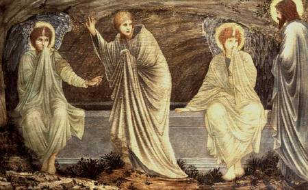The morning of the resurrection de Sir Edward Burne-Jones