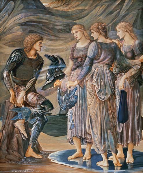 Perseus and the Sea Nymphs de Sir Edward Burne-Jones