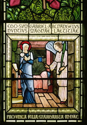 The Annunciation (stained glass) de Sir Edward Burne-Jones