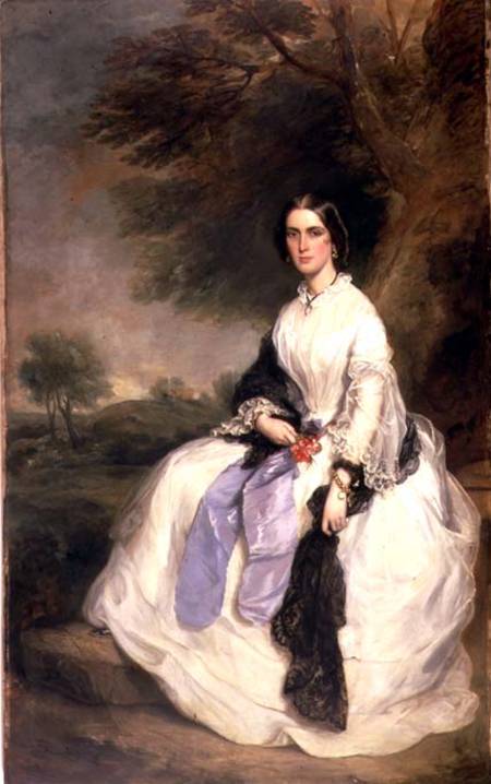 Portrait of Mrs John Hick de Sir Francis Grant