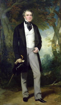 Portrait of William Beckett (oil on canvas) de Sir Francis Grant