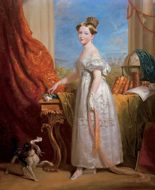 Portrait of Princess Victoria de Sir George Hayter