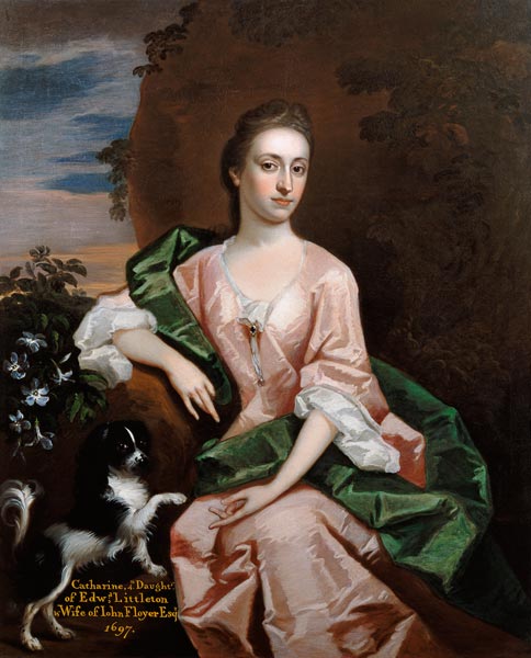 Catharine Littleton, wife of John Floyer de Sir Godfrey Kneller