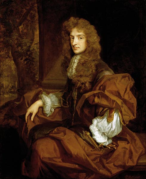 Portrait of Sir Charles Sedley (1639-1701) de Sir Godfrey Kneller