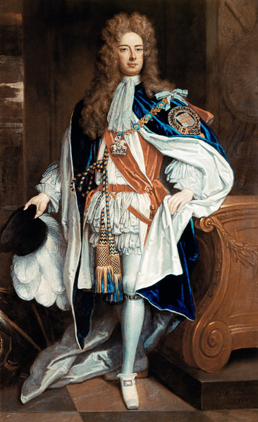 The Duke of Marlborough in Garter Robes de Sir Godfrey Kneller
