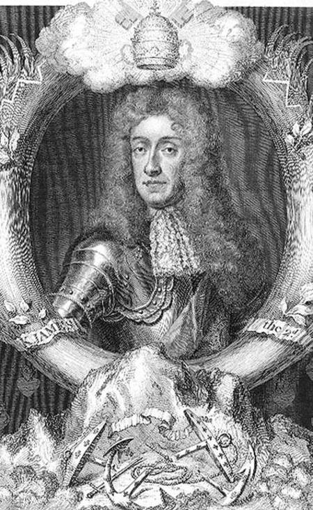 Portrait of James VII of Scotland, II of England (1633-1701) de Sir Godfrey Kneller
