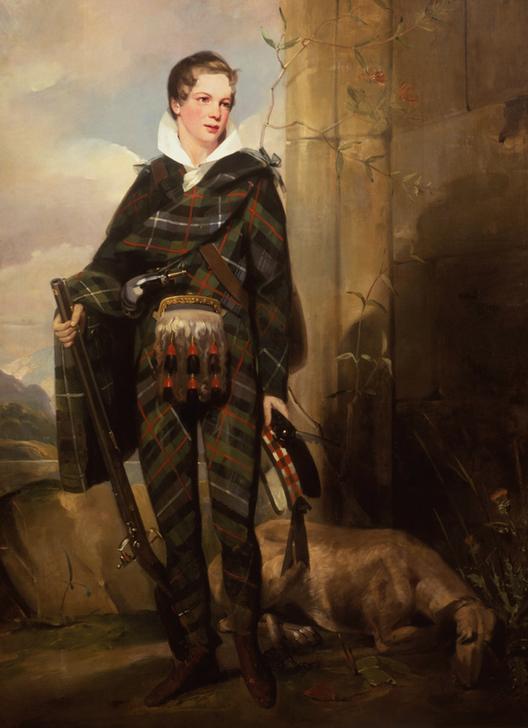 Portrait of a young boy, undatiert. de Sir John Watson Gordon