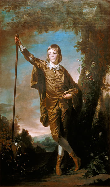 The boy in brown de Sir Joshua Reynolds