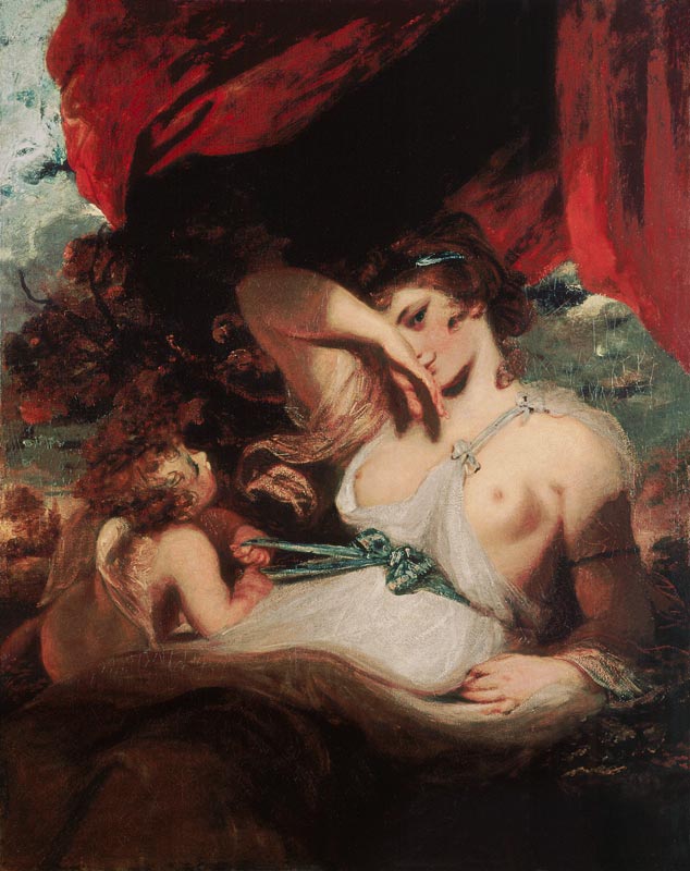 Cupid Unfastening the Girdle of Venus de Sir Joshua Reynolds