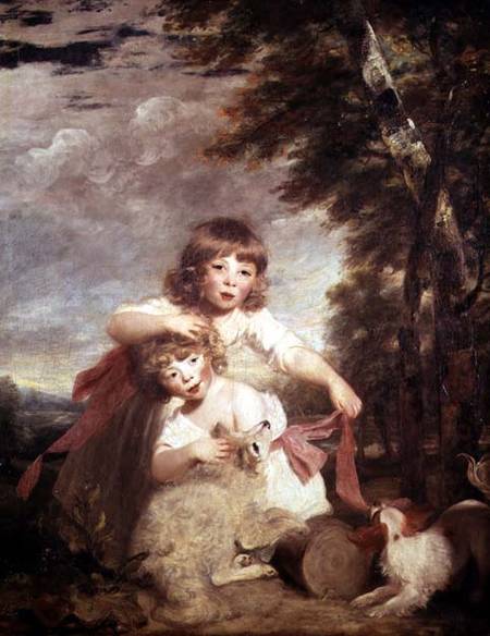 The Brummel Children de Sir Joshua Reynolds