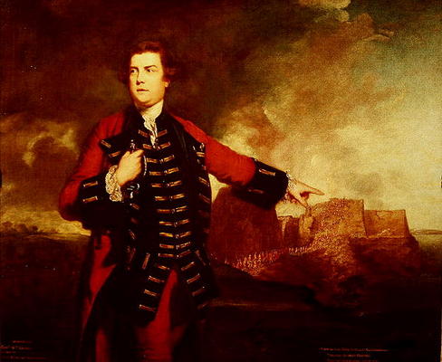 General William Keppel, Storming the Morro Castle, (oil on canvas) de Sir Joshua Reynolds