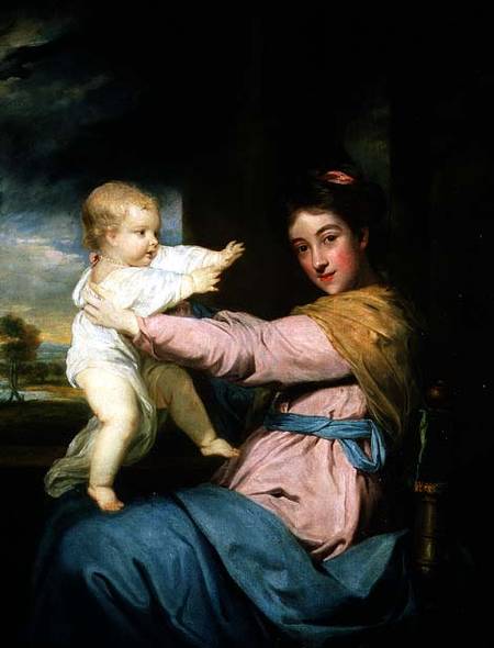 Portrait of Caroline de Sir Joshua Reynolds