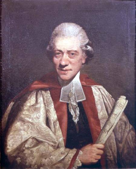 Portrait of Charles Burney (1726-1814) organist and English composer de Sir Joshua Reynolds