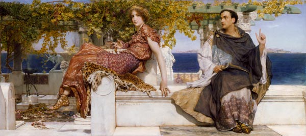 The Conversation of Paula de Sir Lawrence Alma-Tadema