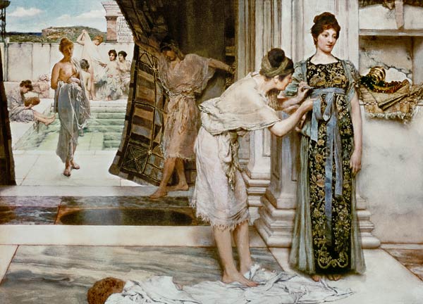 El Frigidarium (las Termas) de Sir Lawrence Alma-Tadema