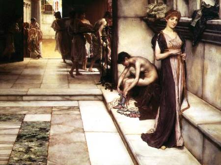 An Apodyterium de Sir Lawrence Alma-Tadema