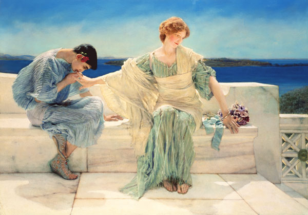No me preguntes más de Sir Lawrence Alma-Tadema