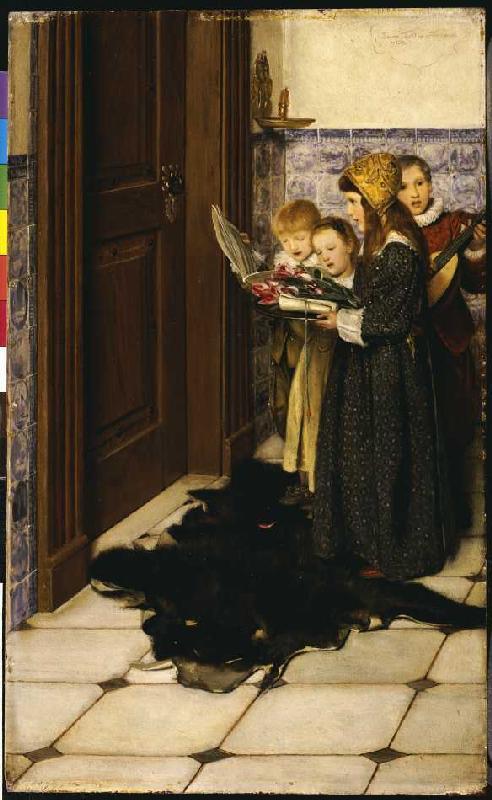 Los villancicos de Sir Lawrence Alma-Tadema