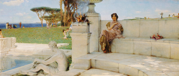 The Voice of Spring. de Sir Lawrence Alma-Tadema