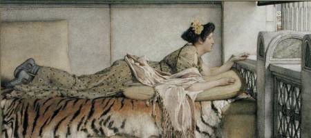 Dolce fa Niente de Sir Lawrence Alma-Tadema