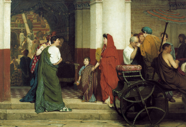 Entrance to Roman theatre de Sir Lawrence Alma-Tadema
