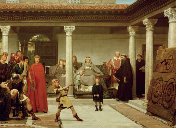 Education of ClovisSons de Sir Lawrence Alma-Tadema