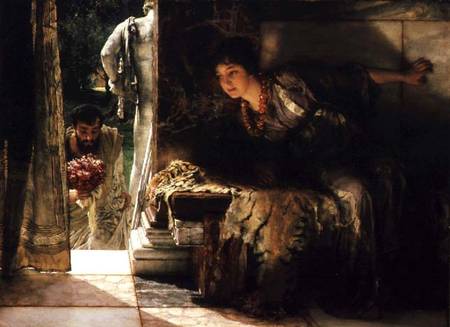 Pasos bienvenidos de Sir Lawrence Alma-Tadema